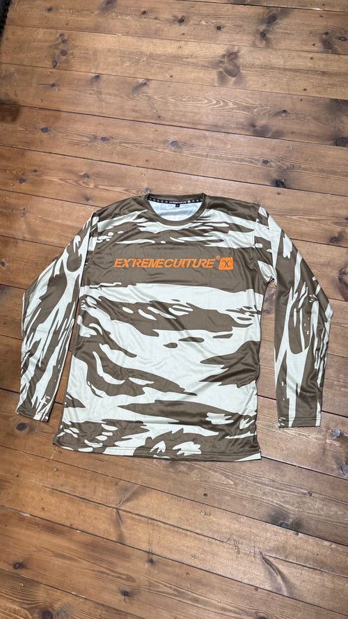EXTREME CULTURE - Race Jersey (SAND CAMO)