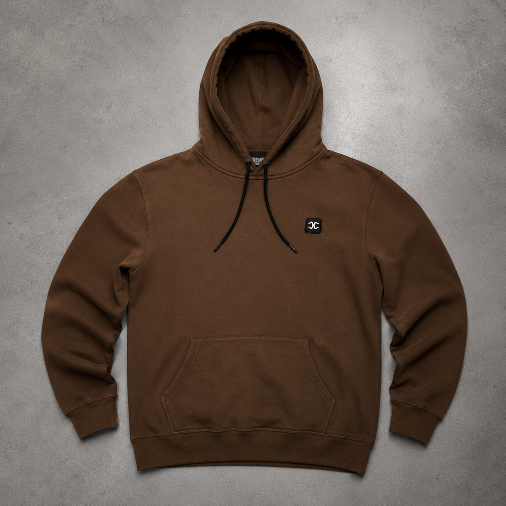 EXTREME CULTURE - heavyweight Hoodies (TAN)