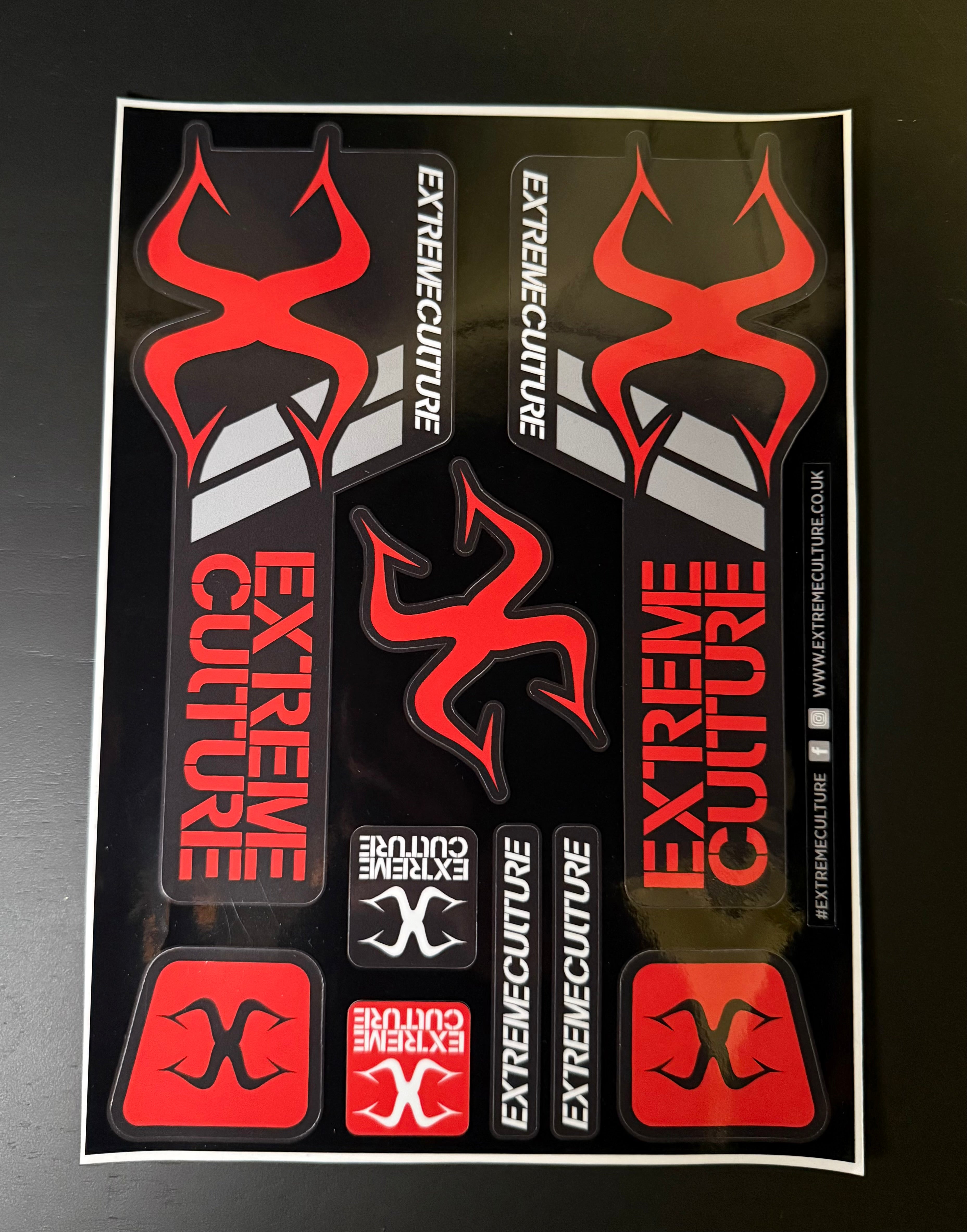 Extreme Culture® sticker pack