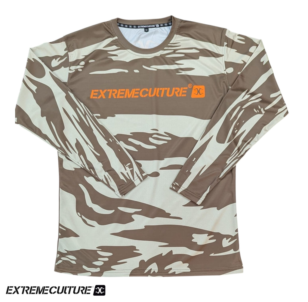EXTREME CULTURE - Race Jersey (SAND CAMO)