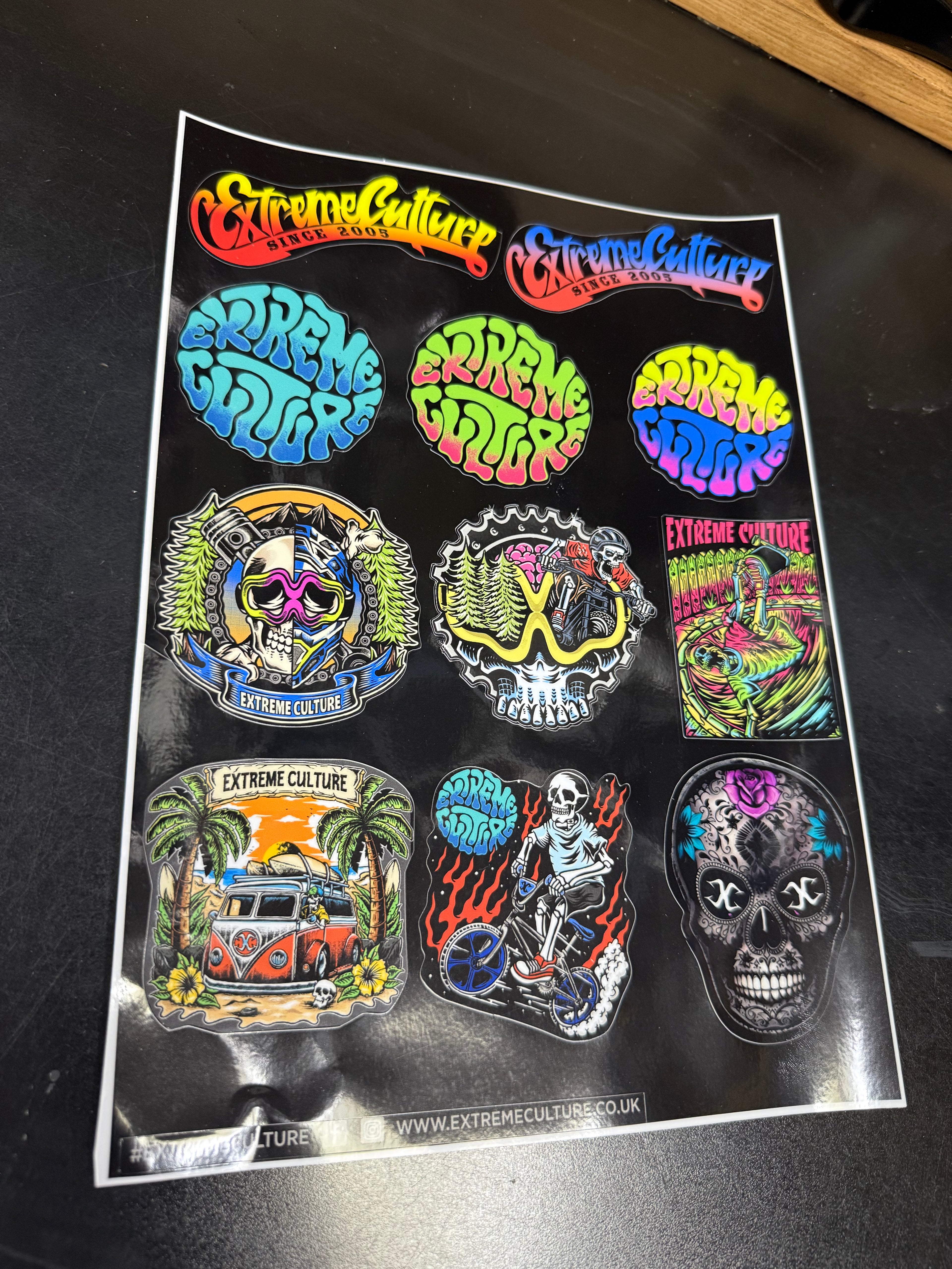 Extreme Culture® - sticker pack