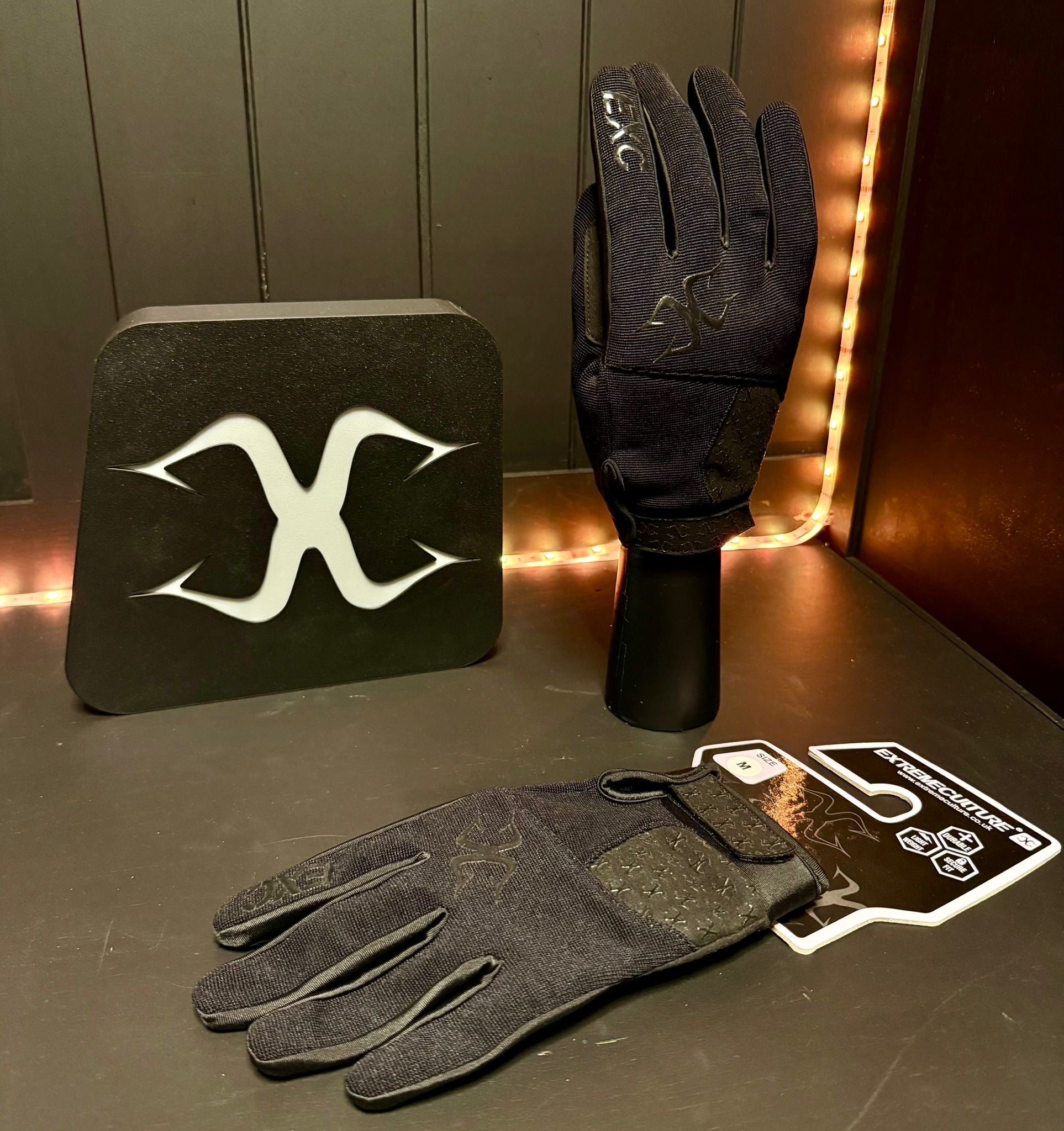 Extreme Culture® - “EXC” Gloves Enduro V3.1 (BLACK on BLACK)