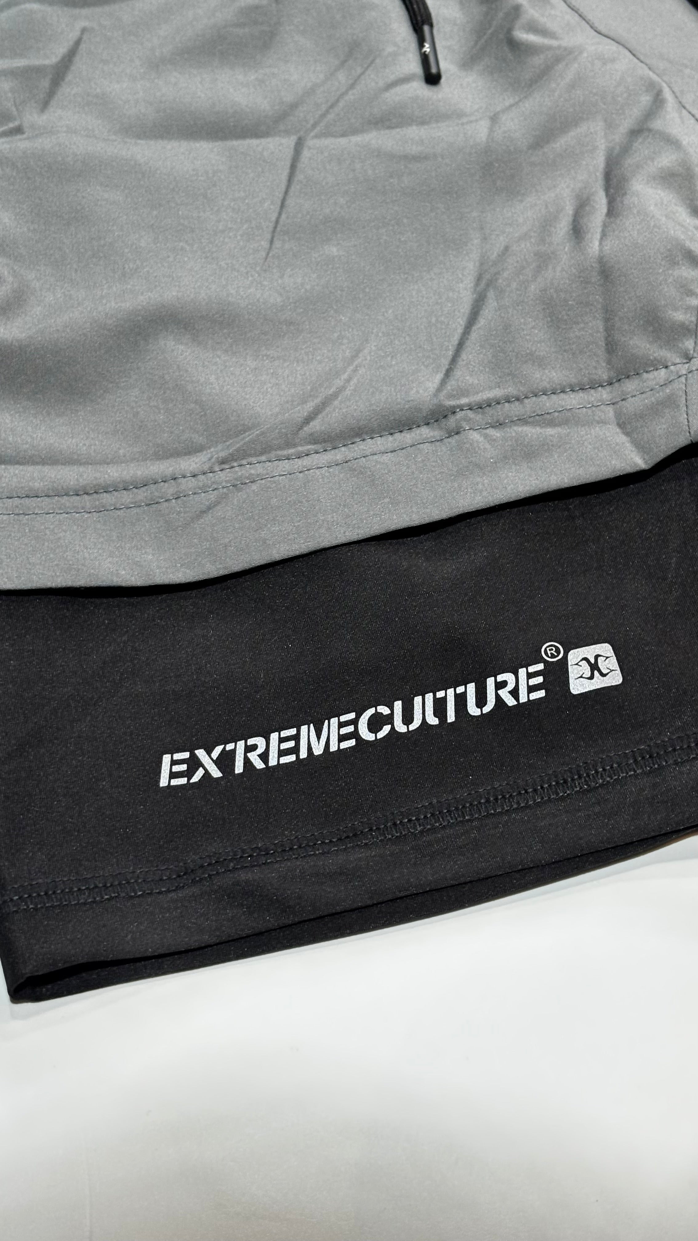 Extreme Culture - Active Wear Shorts (GREY)