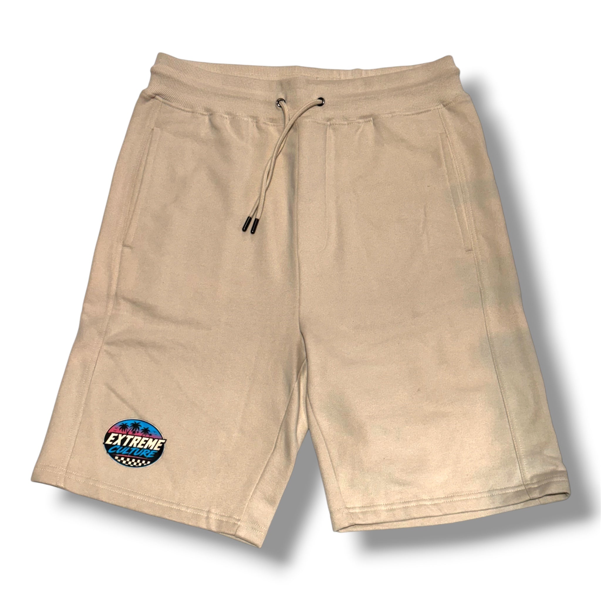 EXTREME CULTURE - Retrowave Shorts (CREAM)