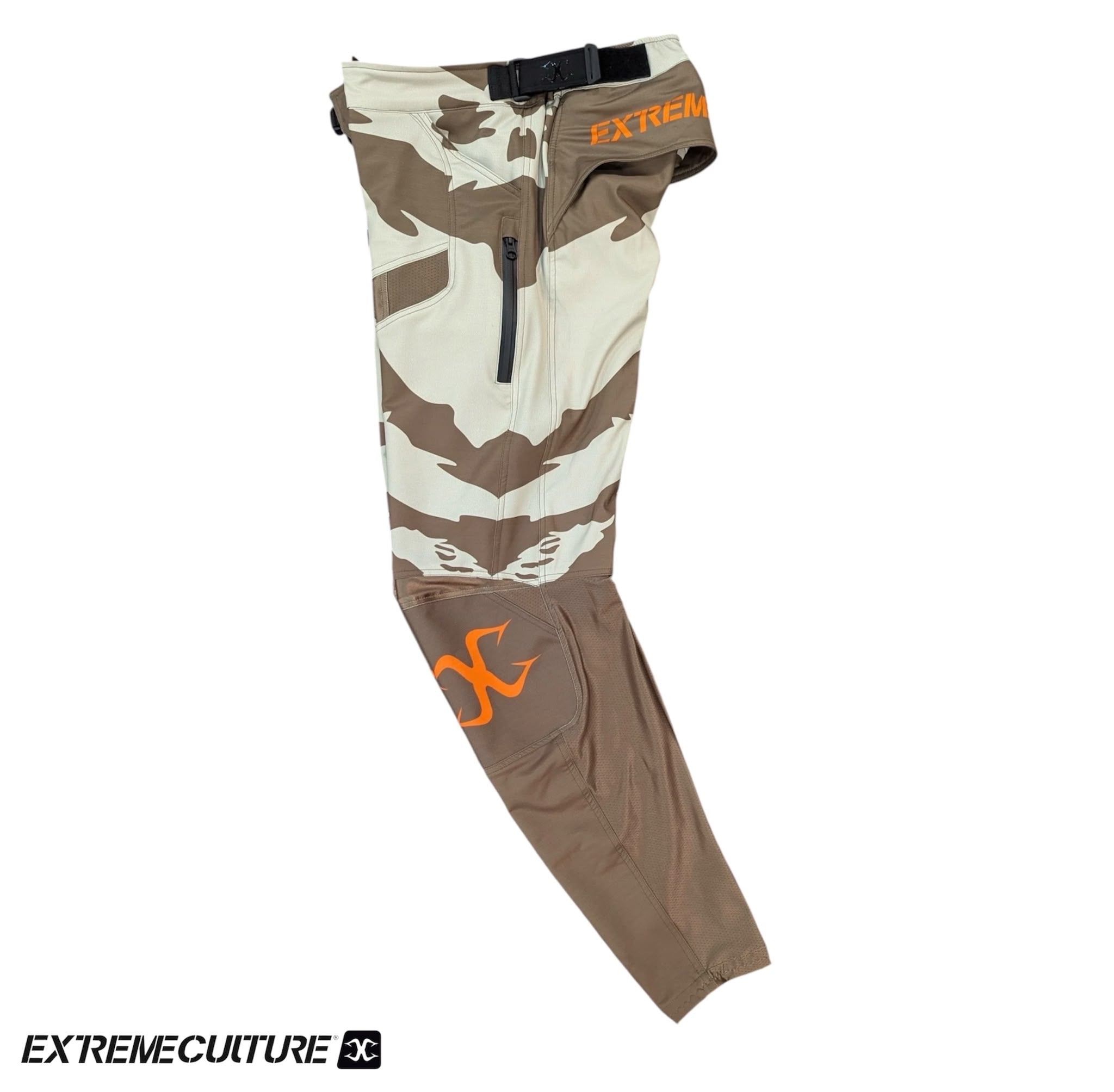 EXTREME CULTURE - Race Trousers (SAND CAMO)