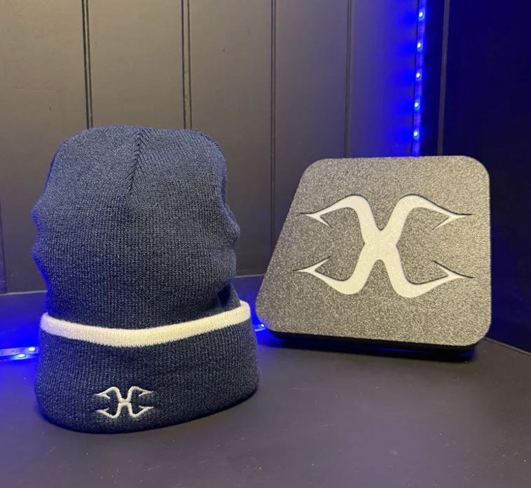 Extreme Culture® - Cozy Beanie - Navy / White