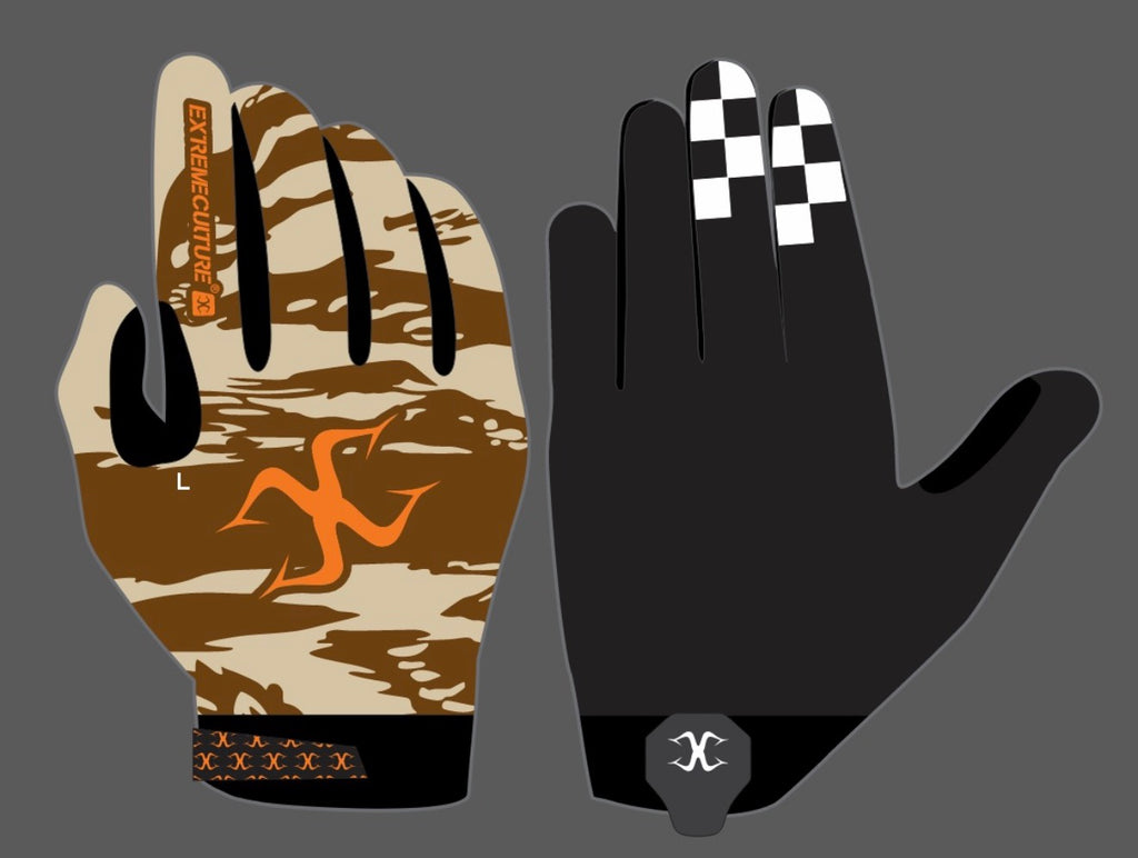 EXTREME CULTURE - X-Lite Gloves (SAND CAMO)