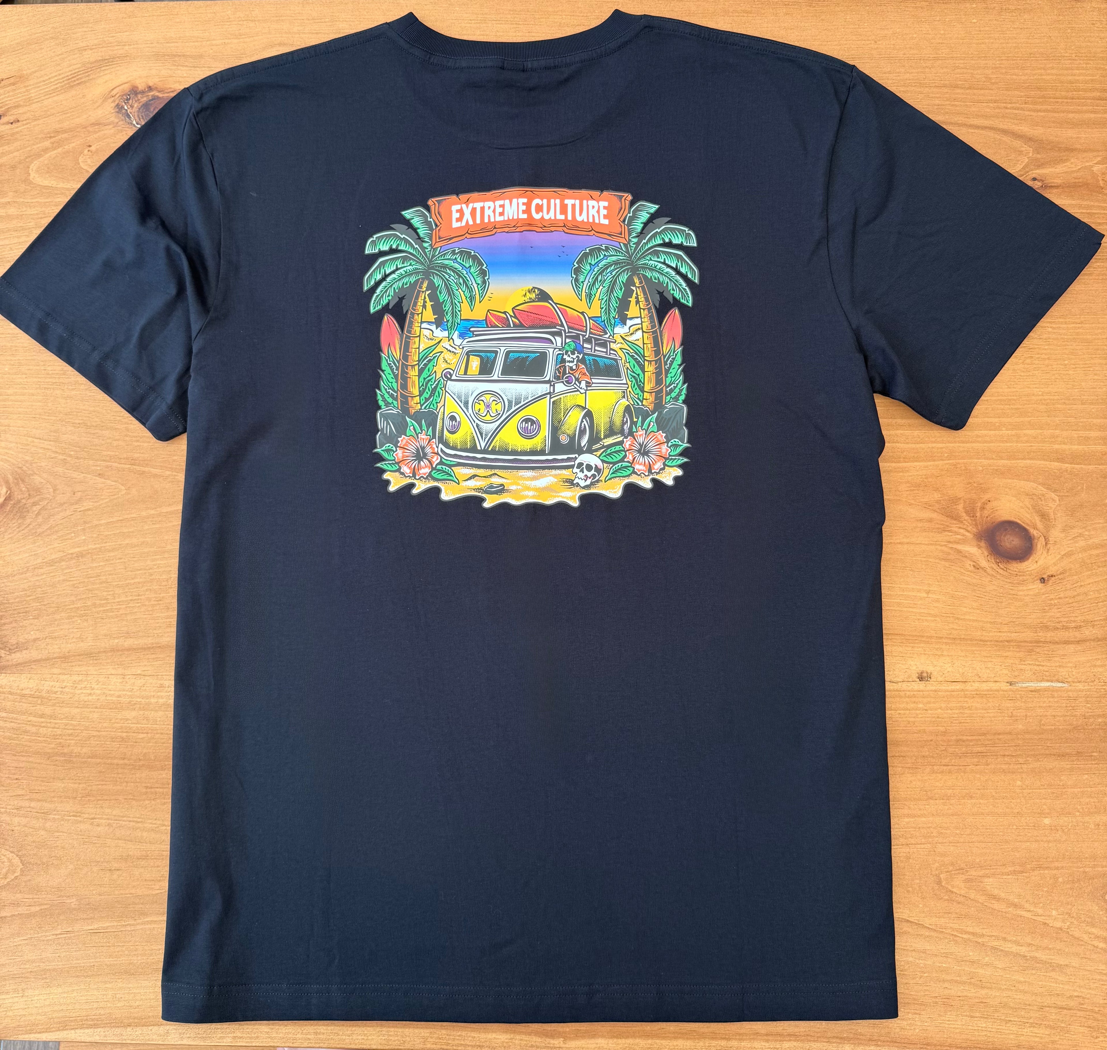 Extreme Culture®-  Van Life T-Shirt - “Vibrant yellow Van- limited Edition”