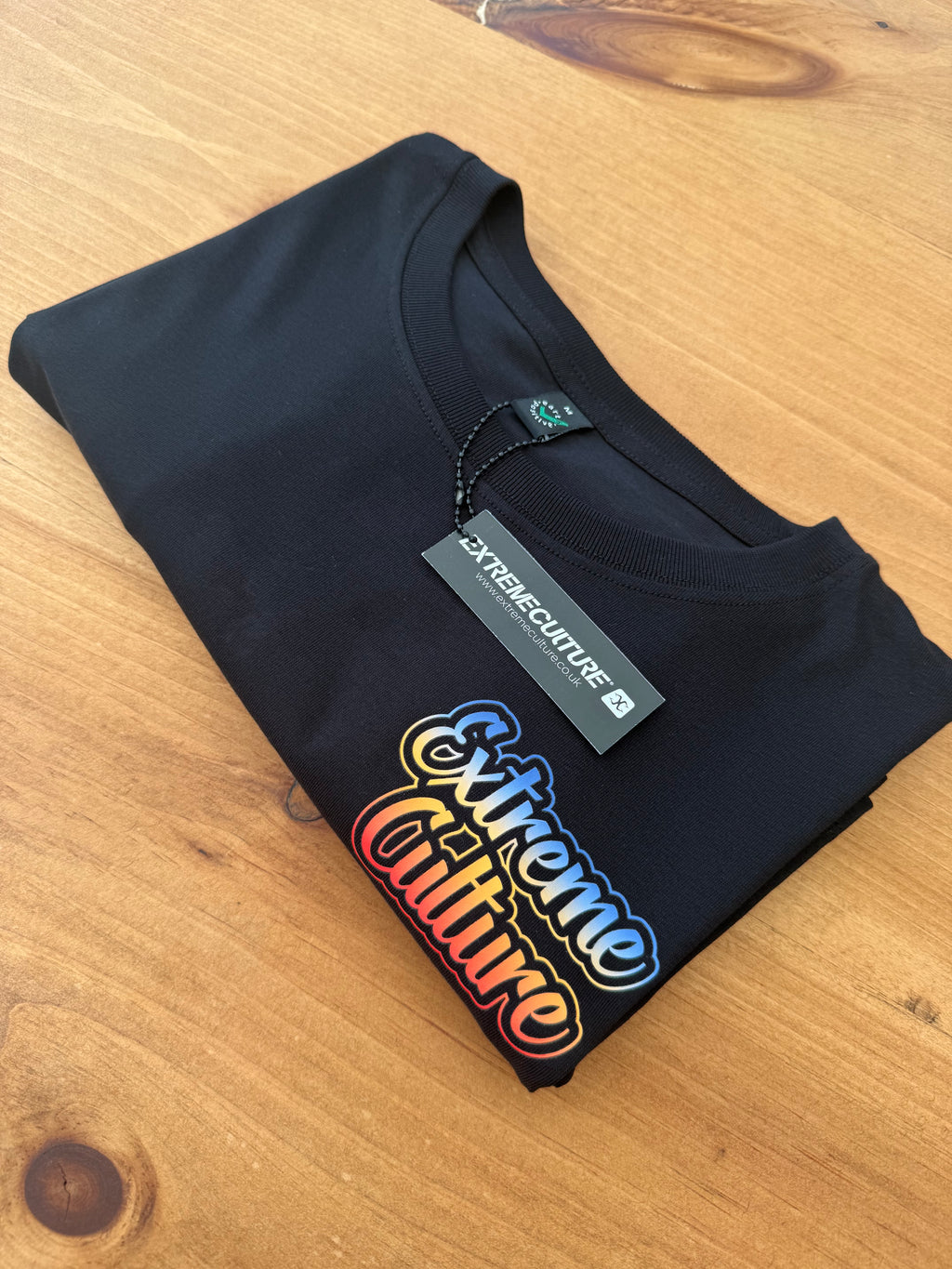 Extreme Culture® - Medium Only !! Black - Blue/orange/red logo