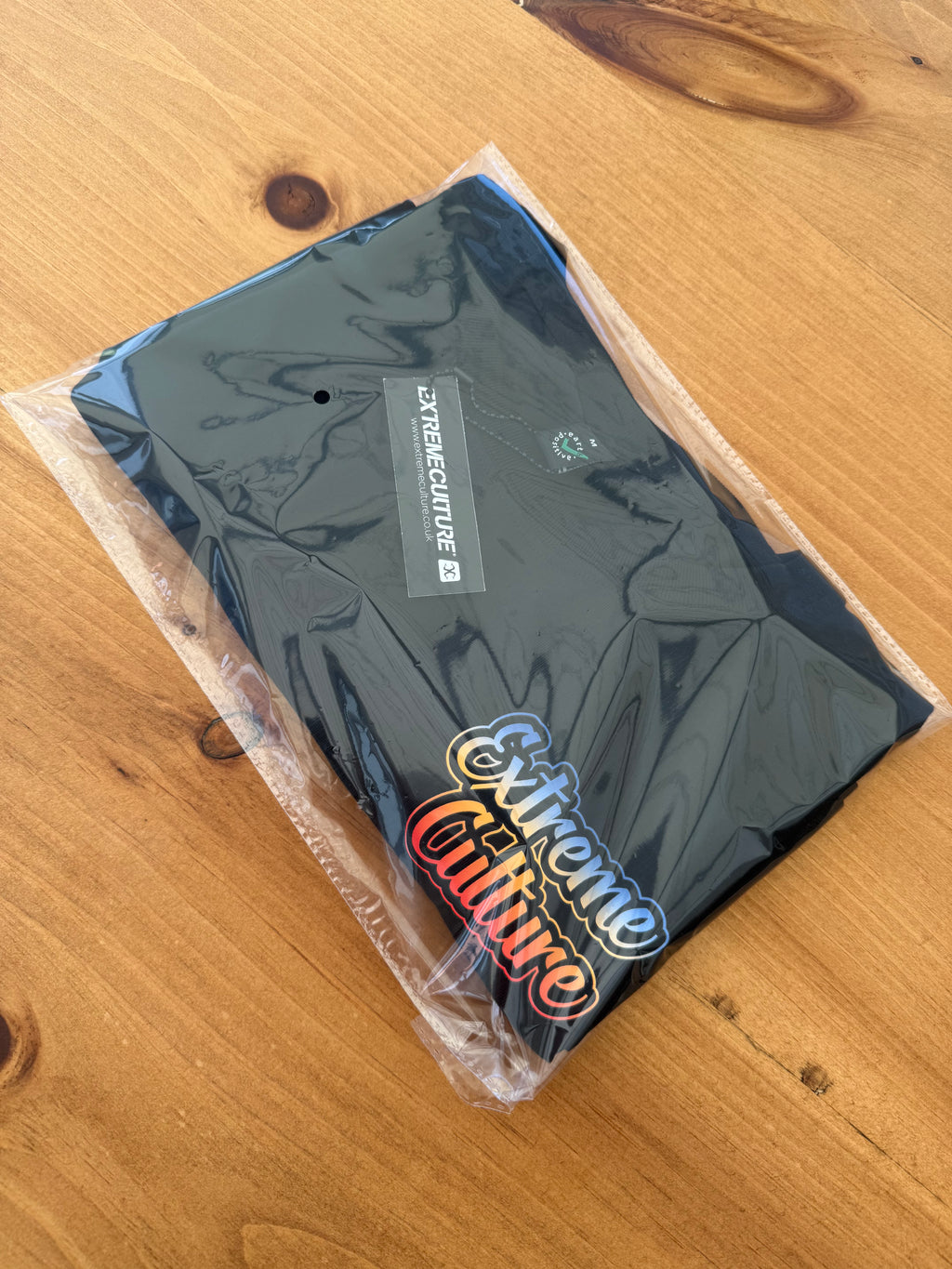Extreme Culture® - Medium Only !! Black - Blue/orange/red logo