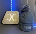 Extreme Culture® EXC Pom Pom Beanie - Black / Black