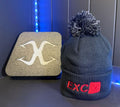 Extreme Culture® EXC Pom Pom Beanie - Red / Black