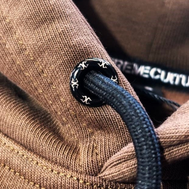 EXTREME CULTURE - heavyweight Hoodies (TAN)